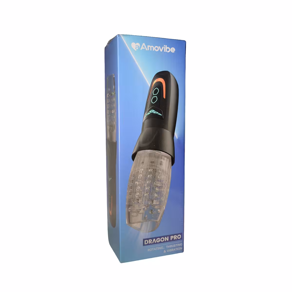 Amovibe Dragon Pro Rotating And Thrusting Male Masturbator image 5