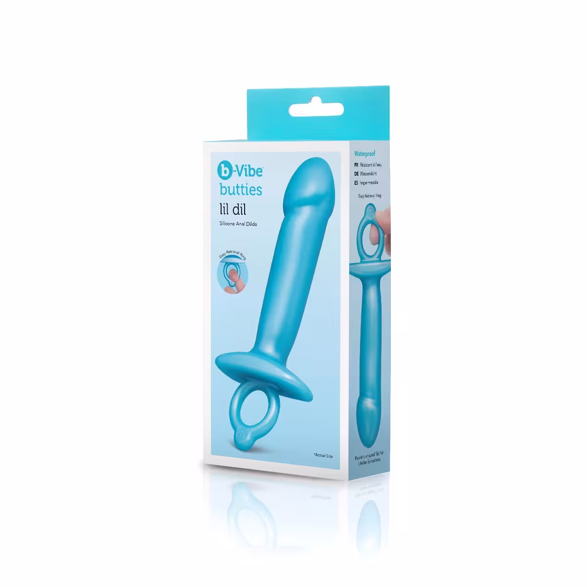 b-Vibe Butties Lil Dil Silicone Anal Dildo – Sleek, Comfortable, and Waterproof image 2