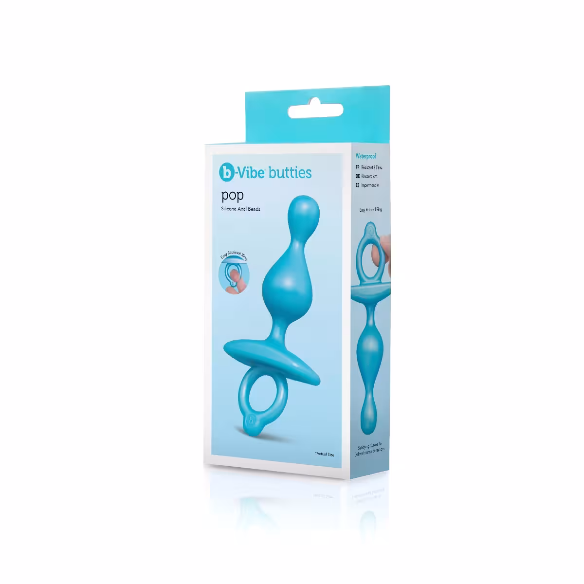 b-Vibe Butties Pop Beaded Silicone Plug – Premium Anal Beads for Sensual Play image 2