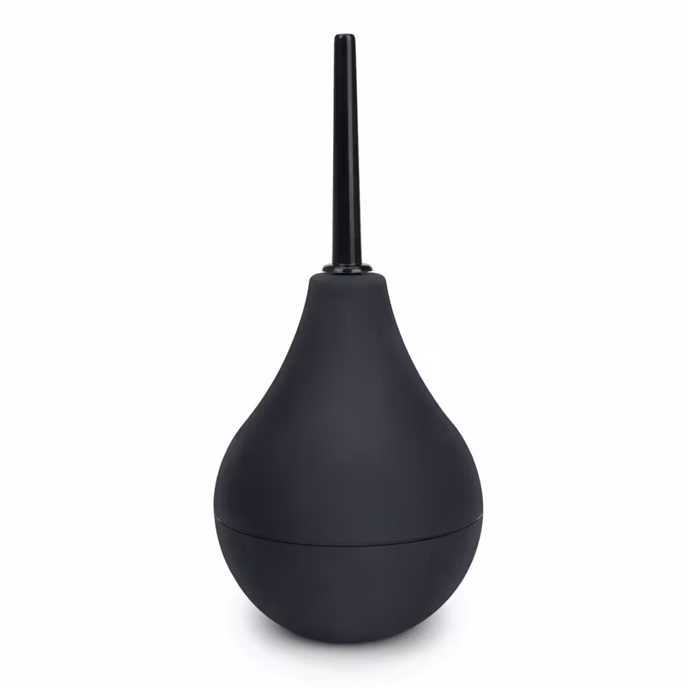 b-Vibe Classic Enema Bulb Douche Black