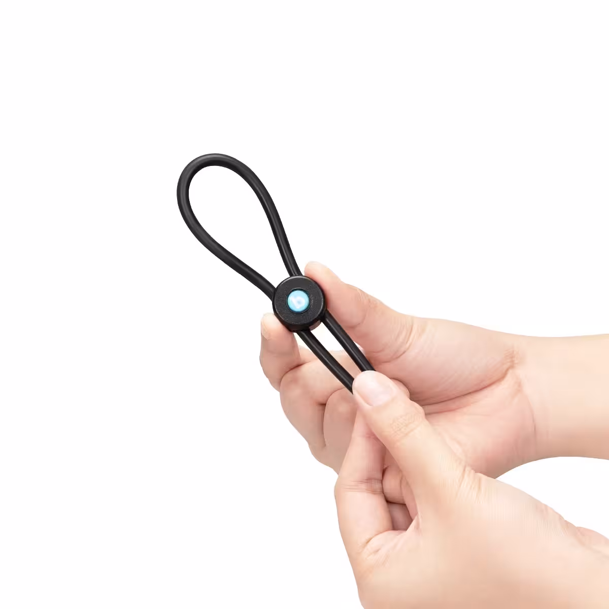 b-Vibe Lasso Grip Fully Adjustable Silicone Cock Ring – Premium Comfort & Performance image 3