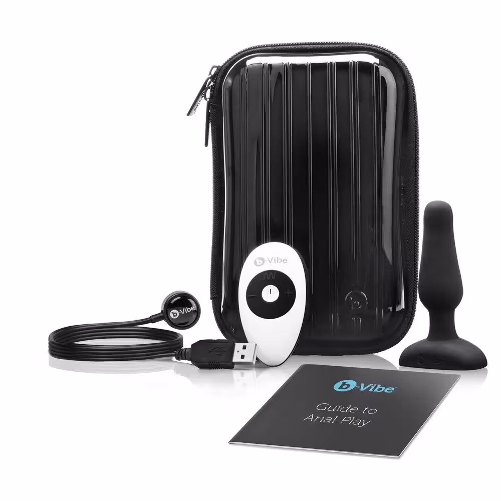 b-Vibe Novice Plug Black image 3