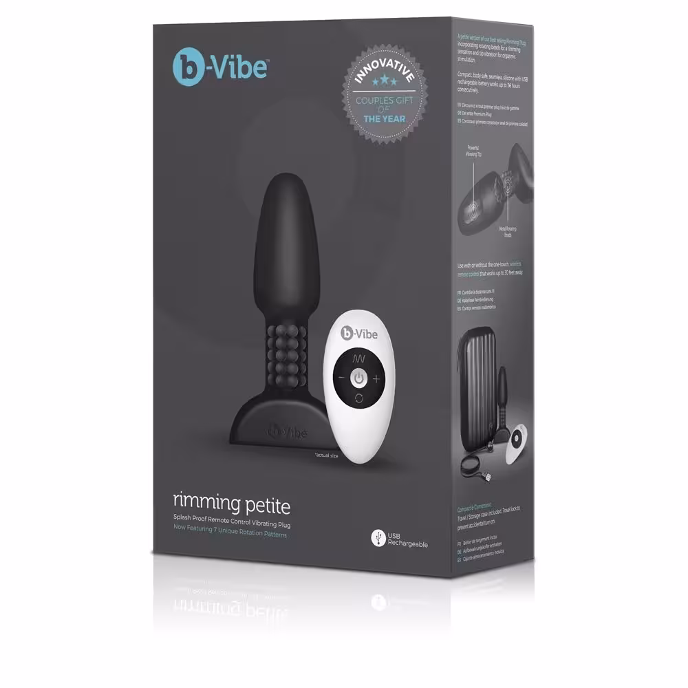 b-Vibe Rimming Petite Black image 2