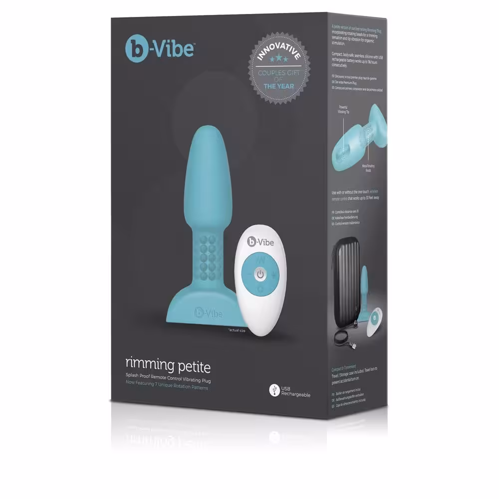 b-Vibe Rimming Petite Teal image 2