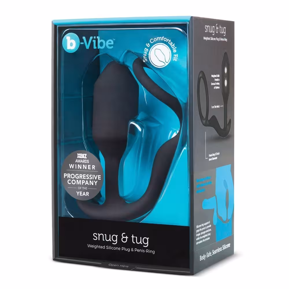 b-Vibe Snug and Tug Black image 2
