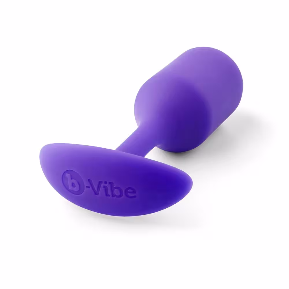 b-Vibe Snug Plug 2 Purple image 3