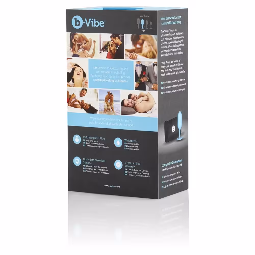b-Vibe Snug Plug 3 Teal image 5