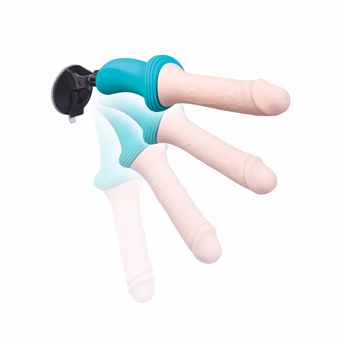 B-Vibe Thrusting Dildo Machine – Realistic Pleasure, Hands-Free Play image 5