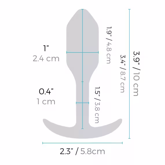 b-Vibe Vibrating Snug Plug 1 Orange image 8
