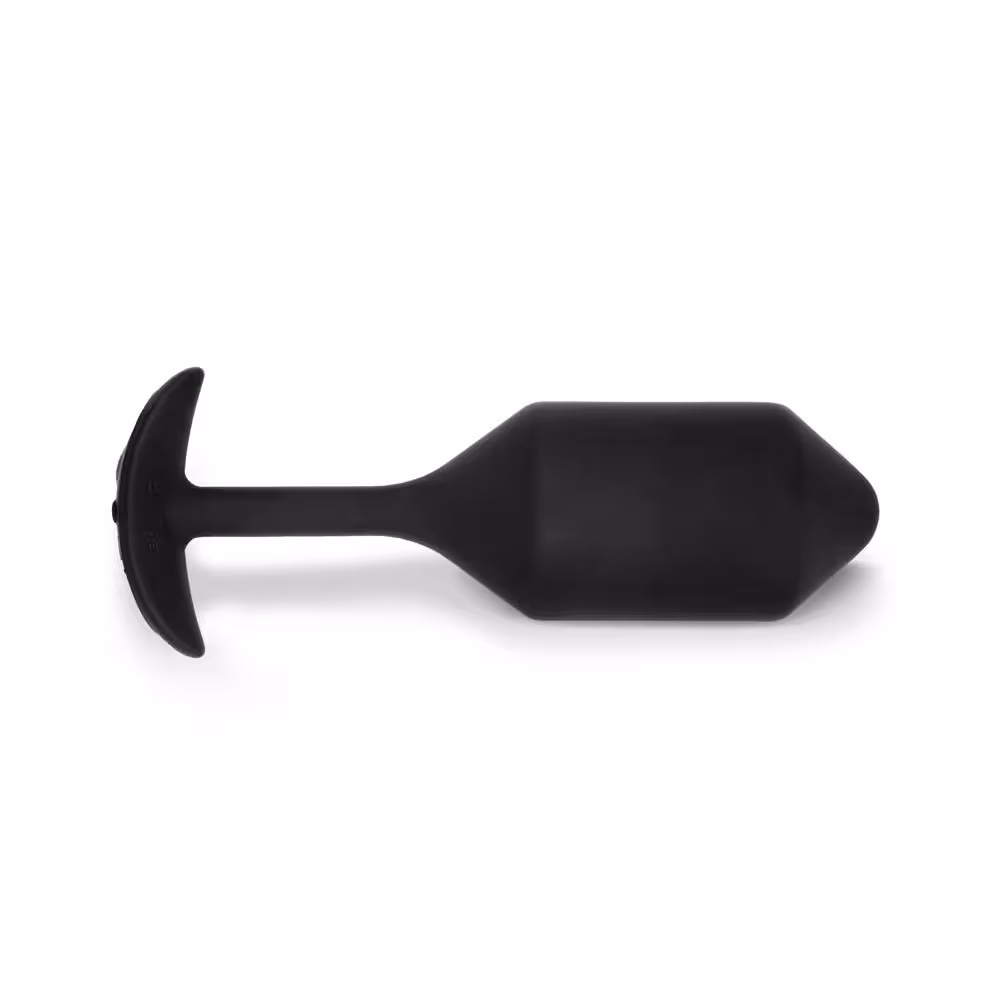 b-Vibe Vibrating Snug Plug Black Xlarge image 5