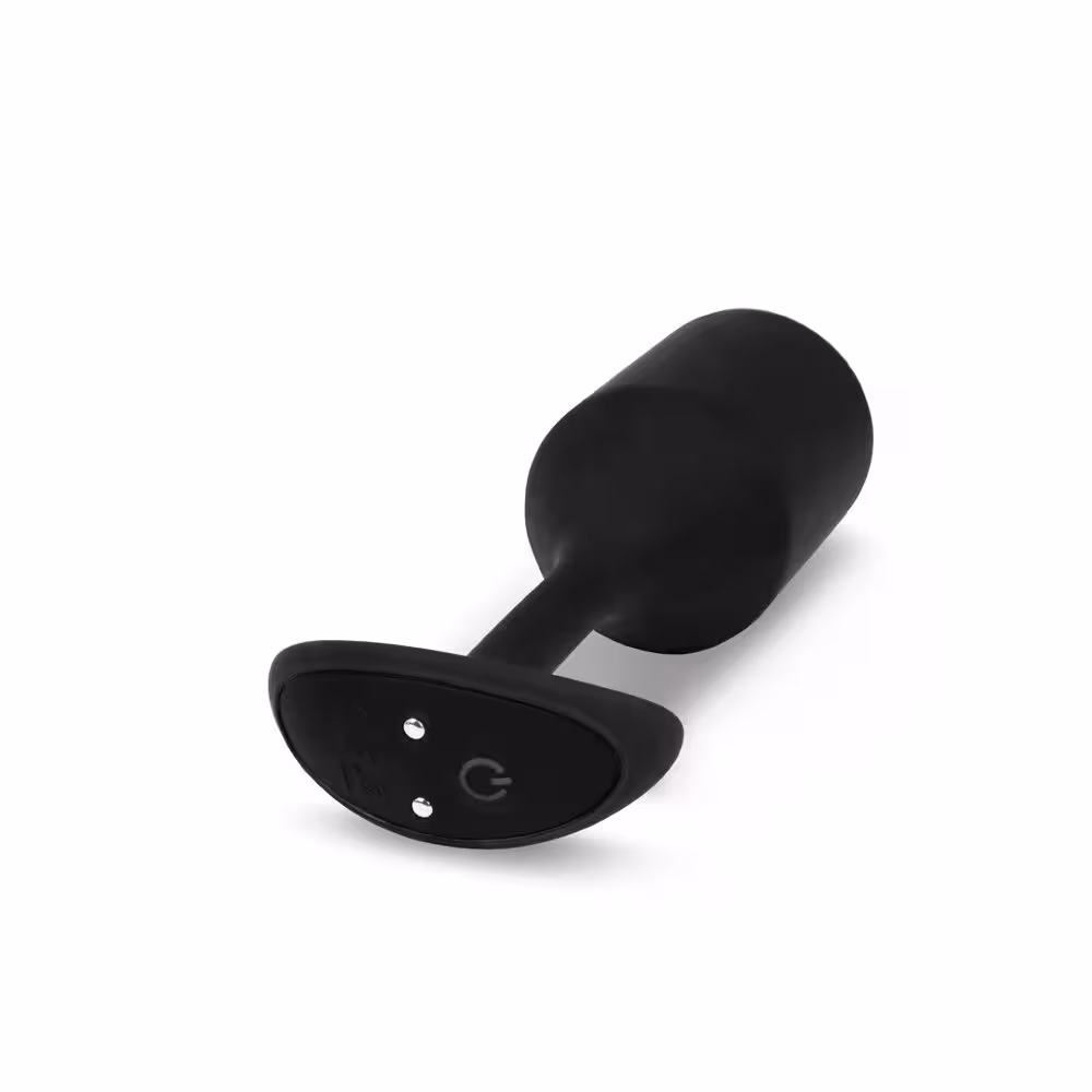 b-Vibe Vibrating Snug Plug Black Xlarge image 6