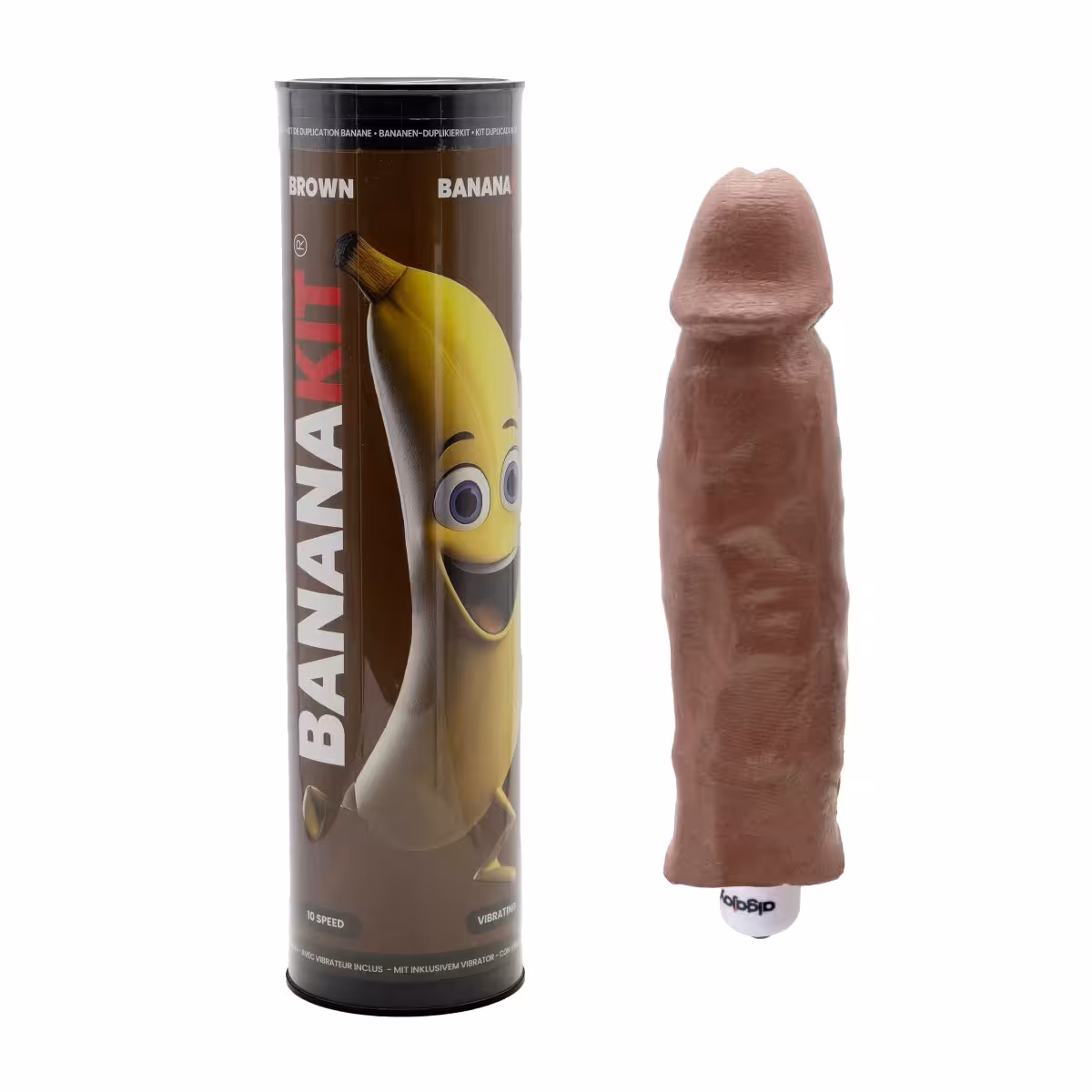 Bananakit Penis Molding Kit With Vibrator – Personalised Intimate Gift
