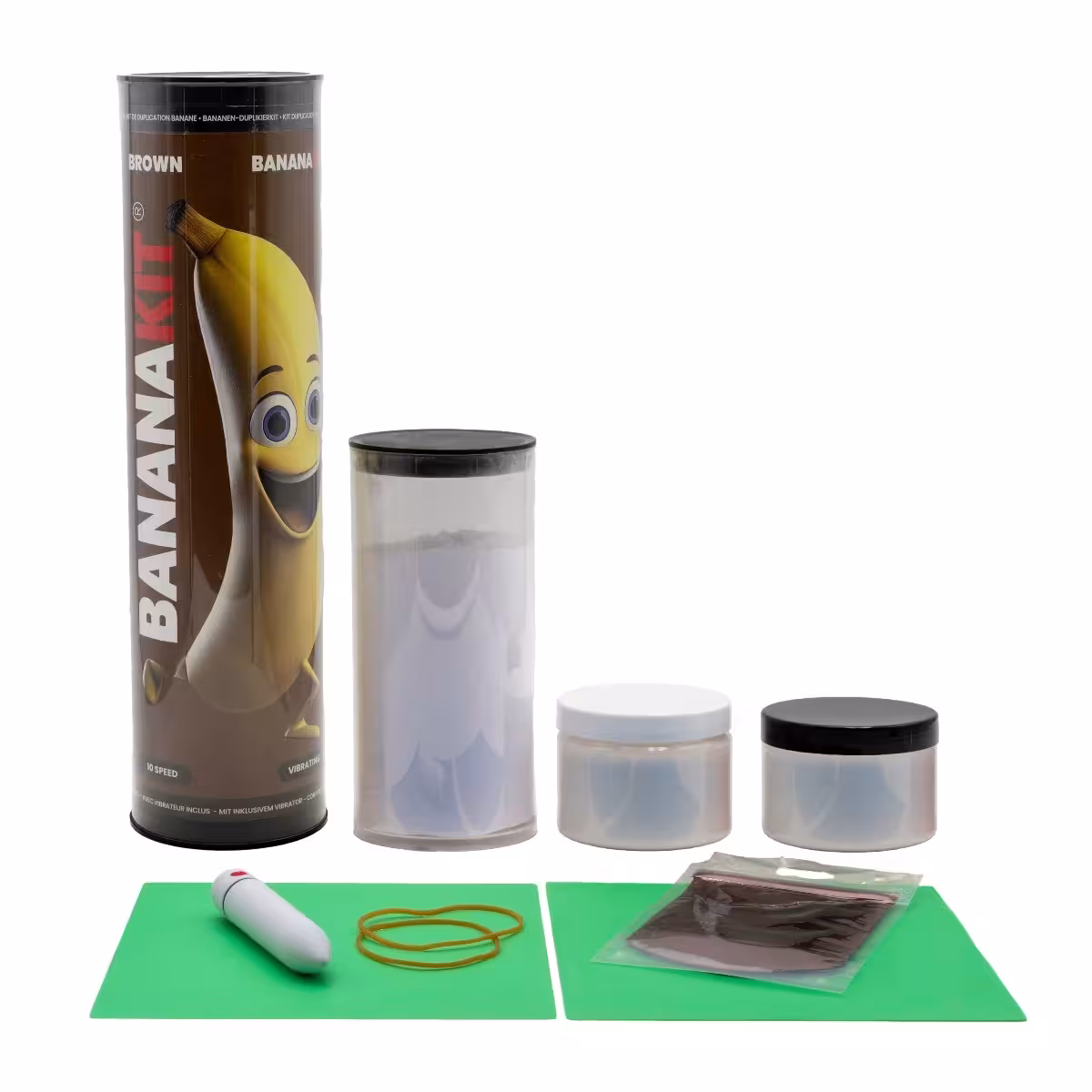 Bananakit Penis Molding Kit With Vibrator – Personalised Intimate Gift image 2
