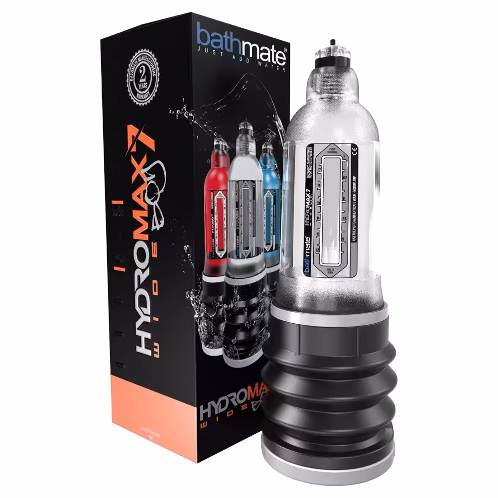 Bathmate Hydromax7 Wide Boy Clear image 2