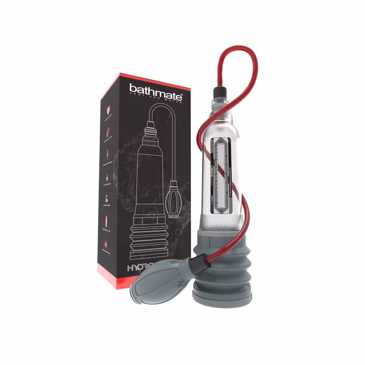Bathmate Hydroxtreme7 Penis Pump Grey image 2