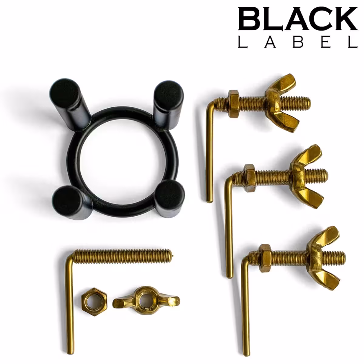 4-Way Urethral Stretcher Black/Gold | Premium Safety Play Tool image 5