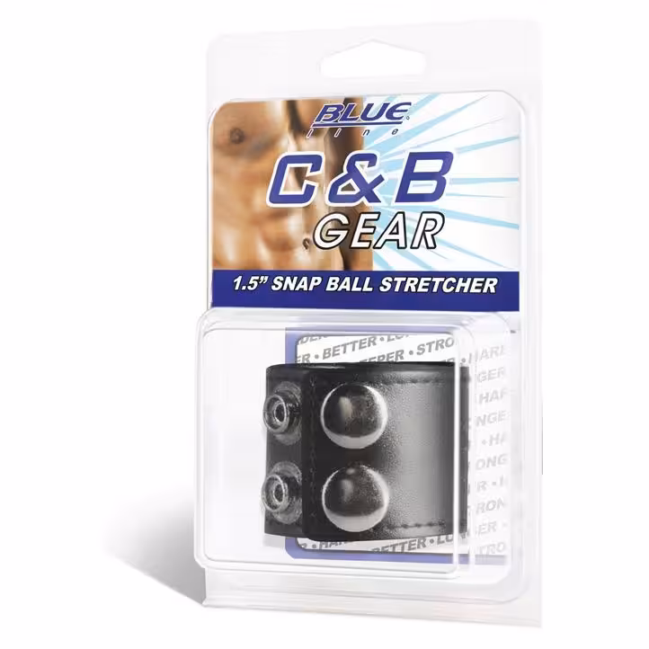 Blue Line Snap Ball Stretcher Black image 2