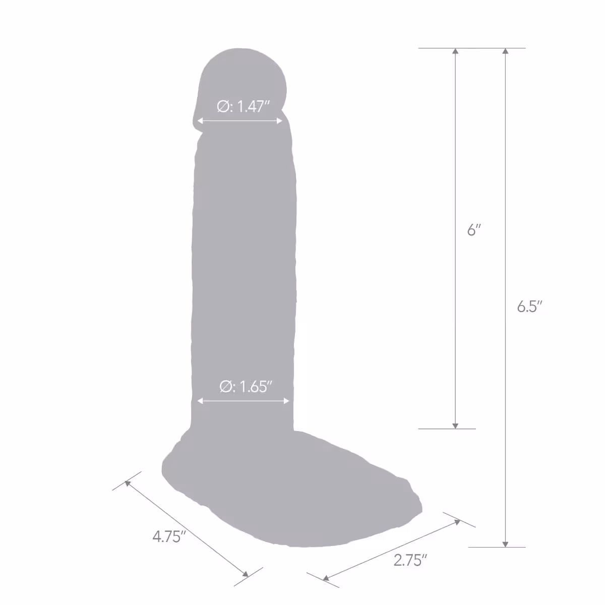 Blueline 6.5inch Super Real Penis Extension Sleeve With Ball Constriction Loop image 3
