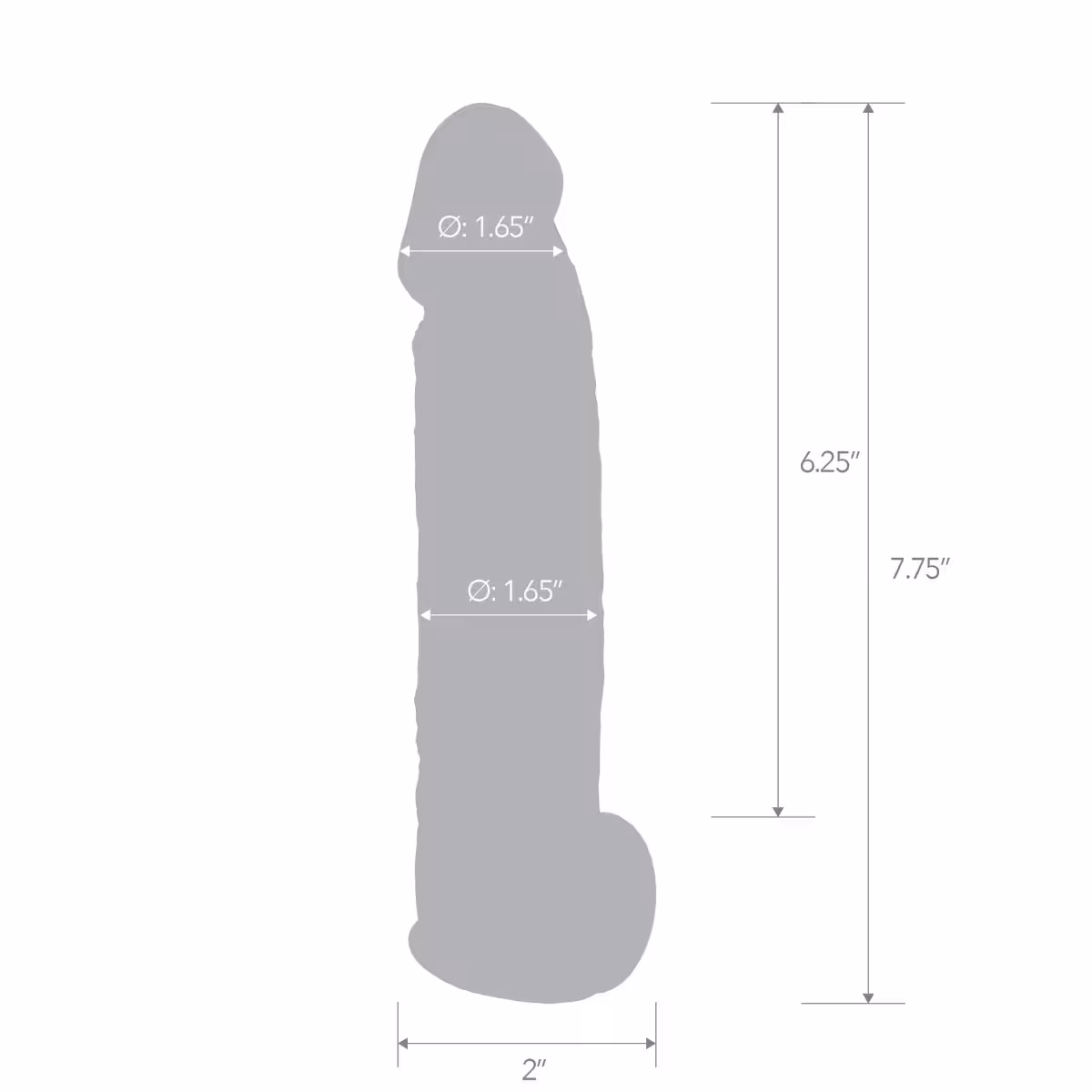 Blueline 7.75inch Super Real Penis Extension Sleeve With Ball Constriction Loop image 4