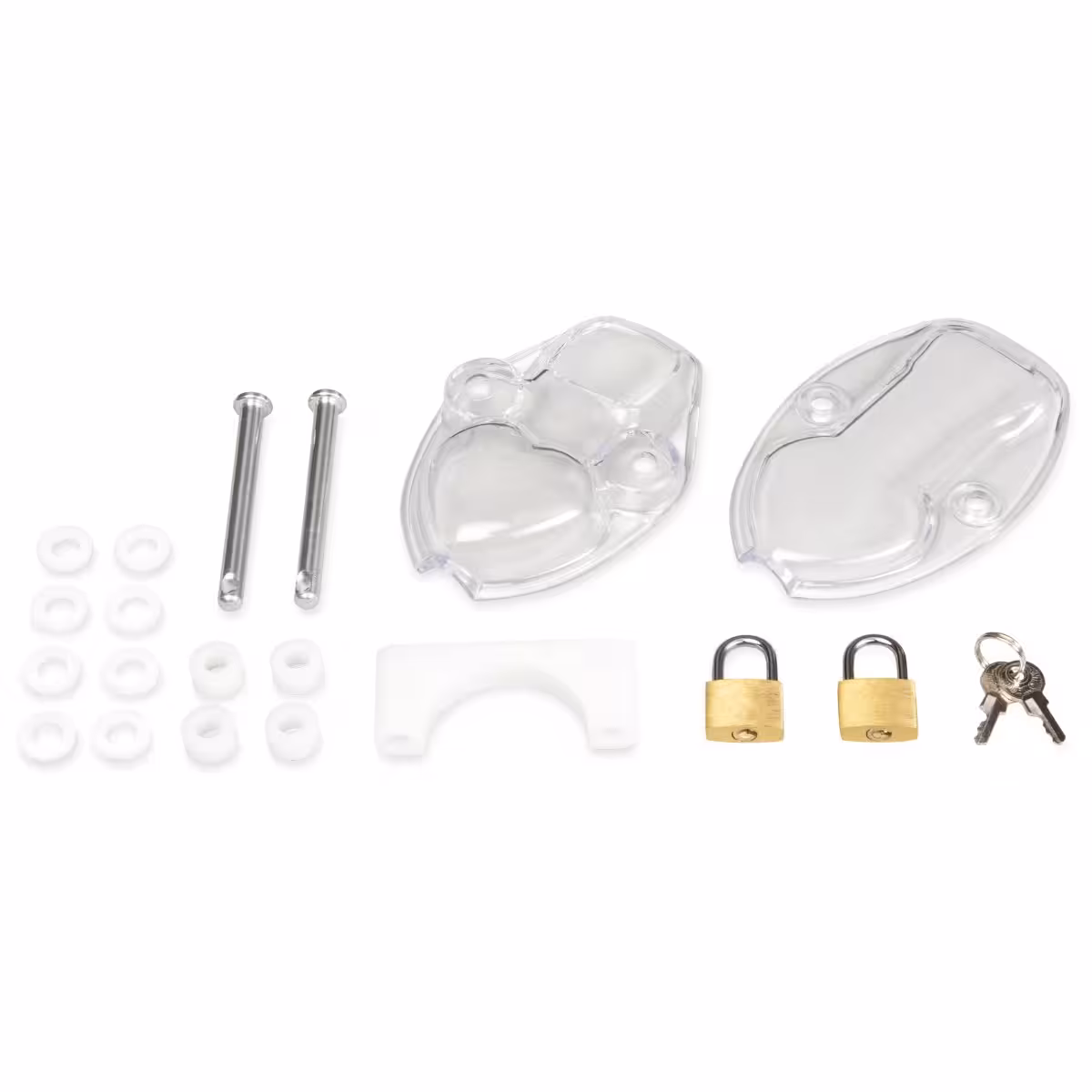 Blueline Cock Compressor Chastity Cage | Premium Control & Restraint image 5