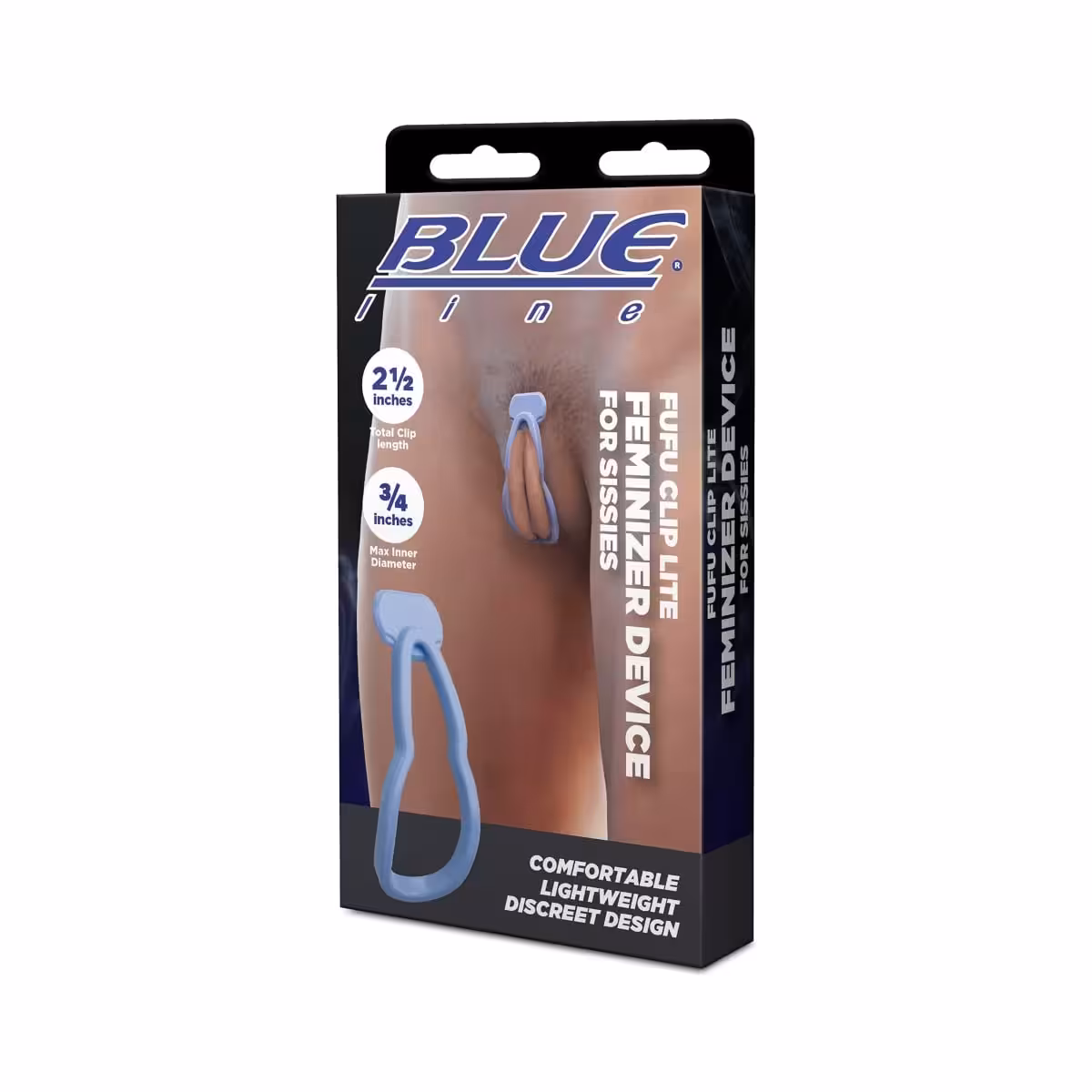 Blueline Fufu Clip Lite Feminizer Device for Sissies image 2