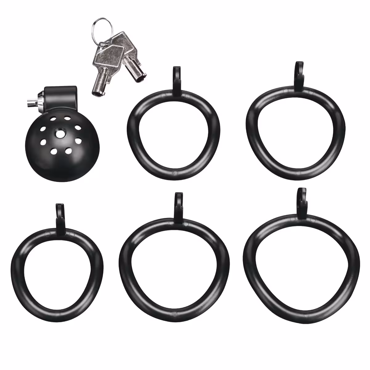 Blueline Mini Cock Micro Chastity Cage 1 – Discreet, Lightweight, Secure image 5