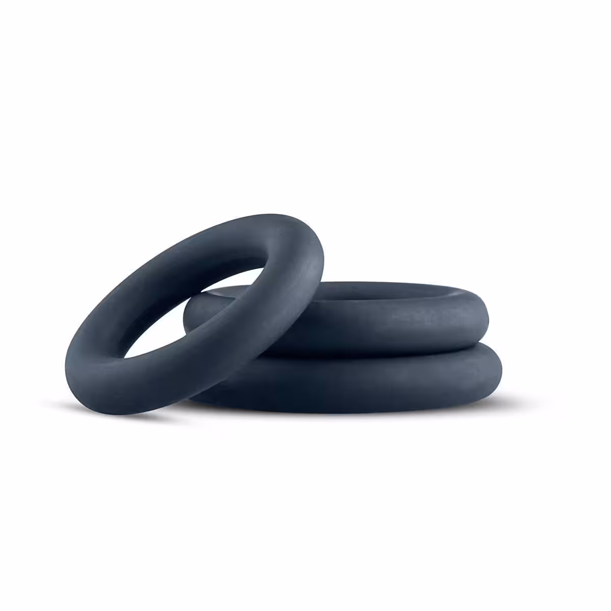 Boners 3-Piece Cock Ring Set Grey image 4