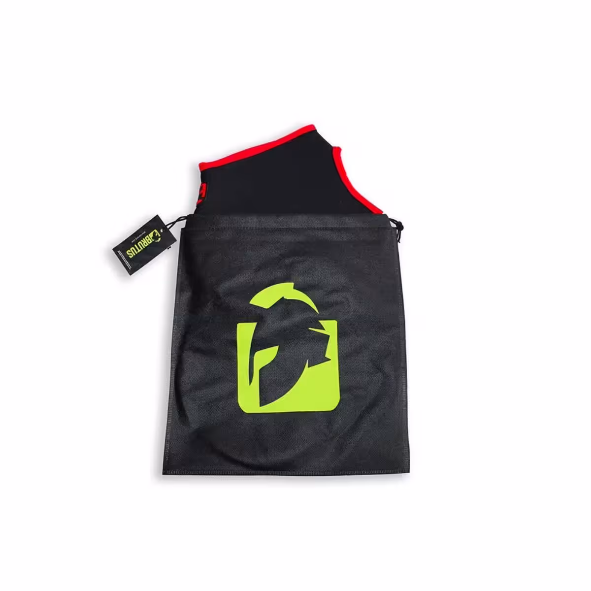 Brutus Blind Neoprene Face Fucker Hood – Black Red image 3