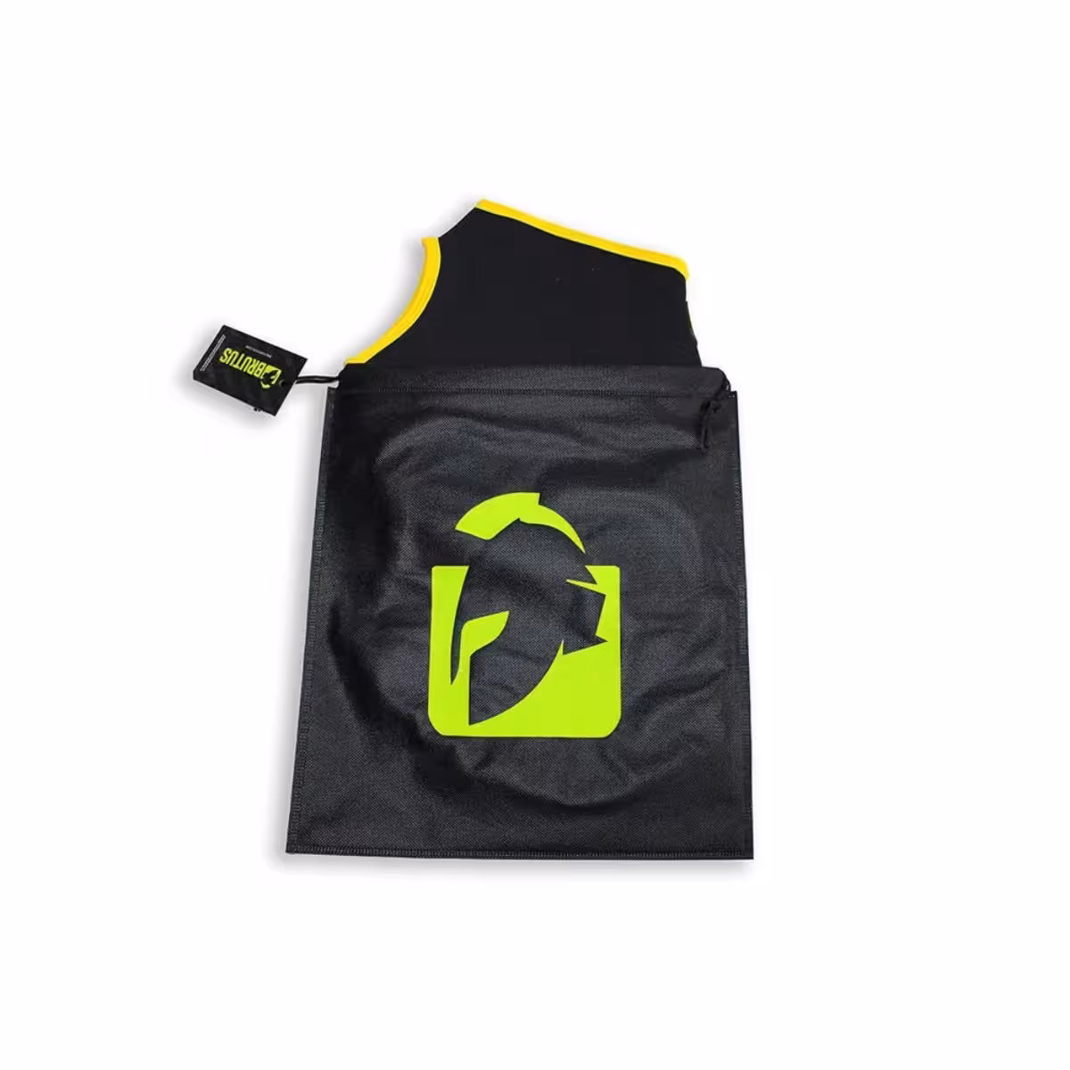 Brutus Blind Neoprene Face Fucker Hood – Black Yellow image 3