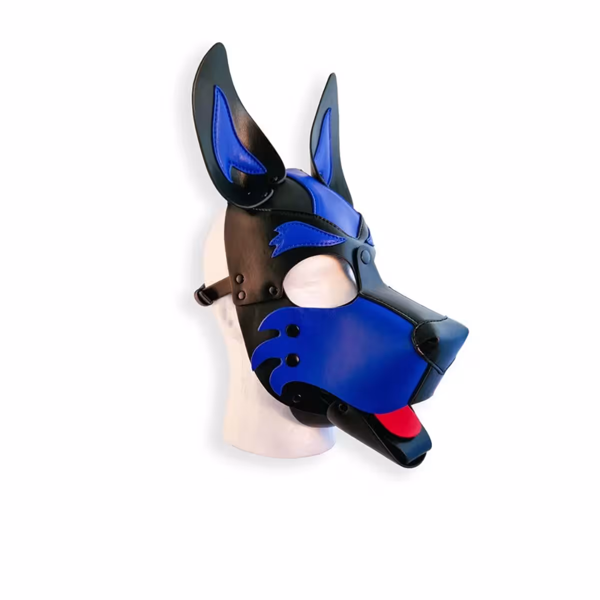 Brutus Vegan Pup Hood Black Blue – Playful & Stylish Accessory