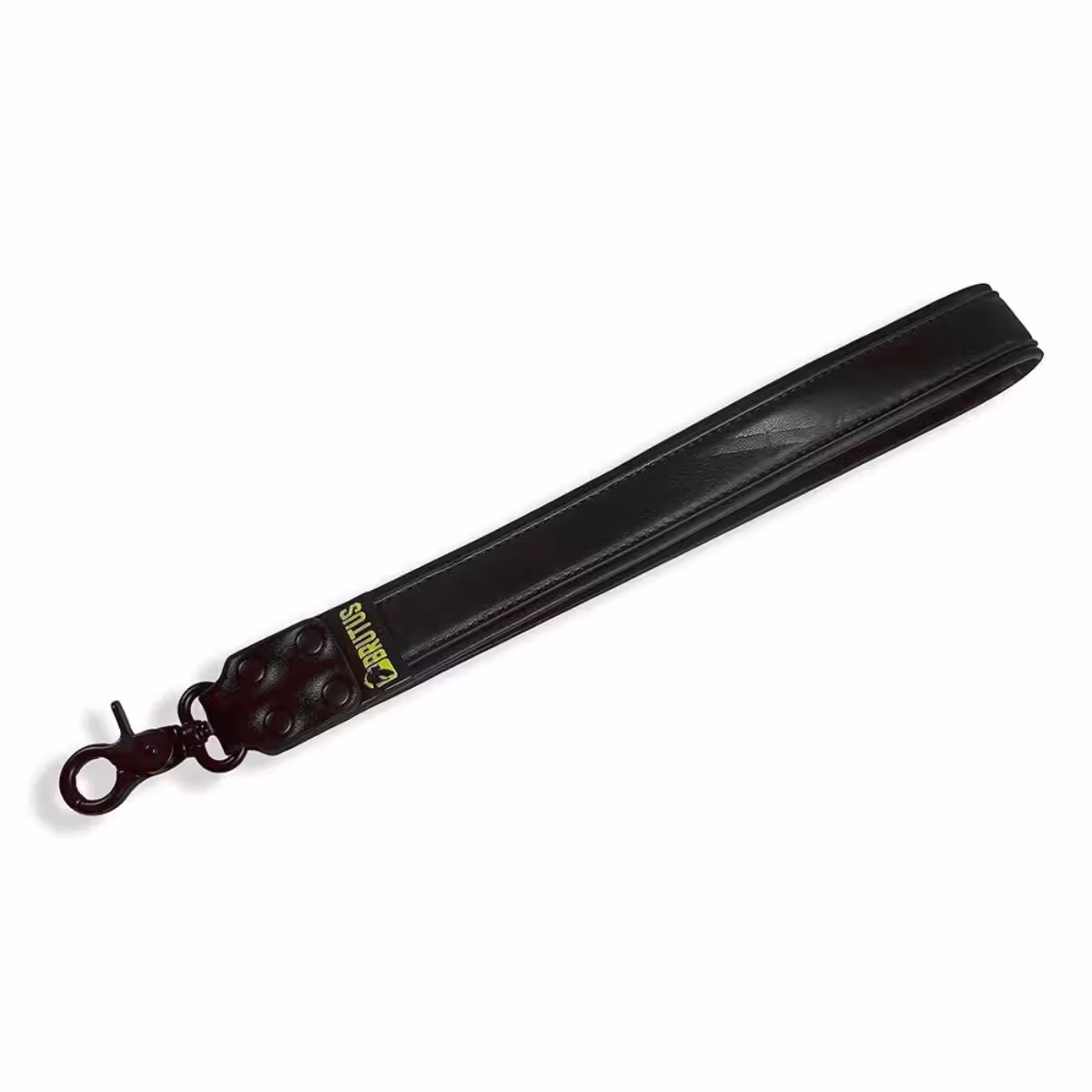 BRUTUS Vegan Short Leash Black-Black | Premium Pet Accessory