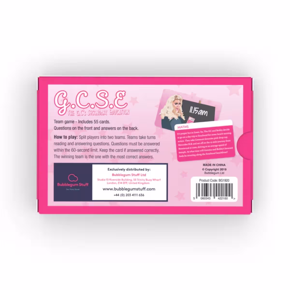 G.C.S.E Quiz Game | TOWIE-Themed Educational Trivia for Adults image 5