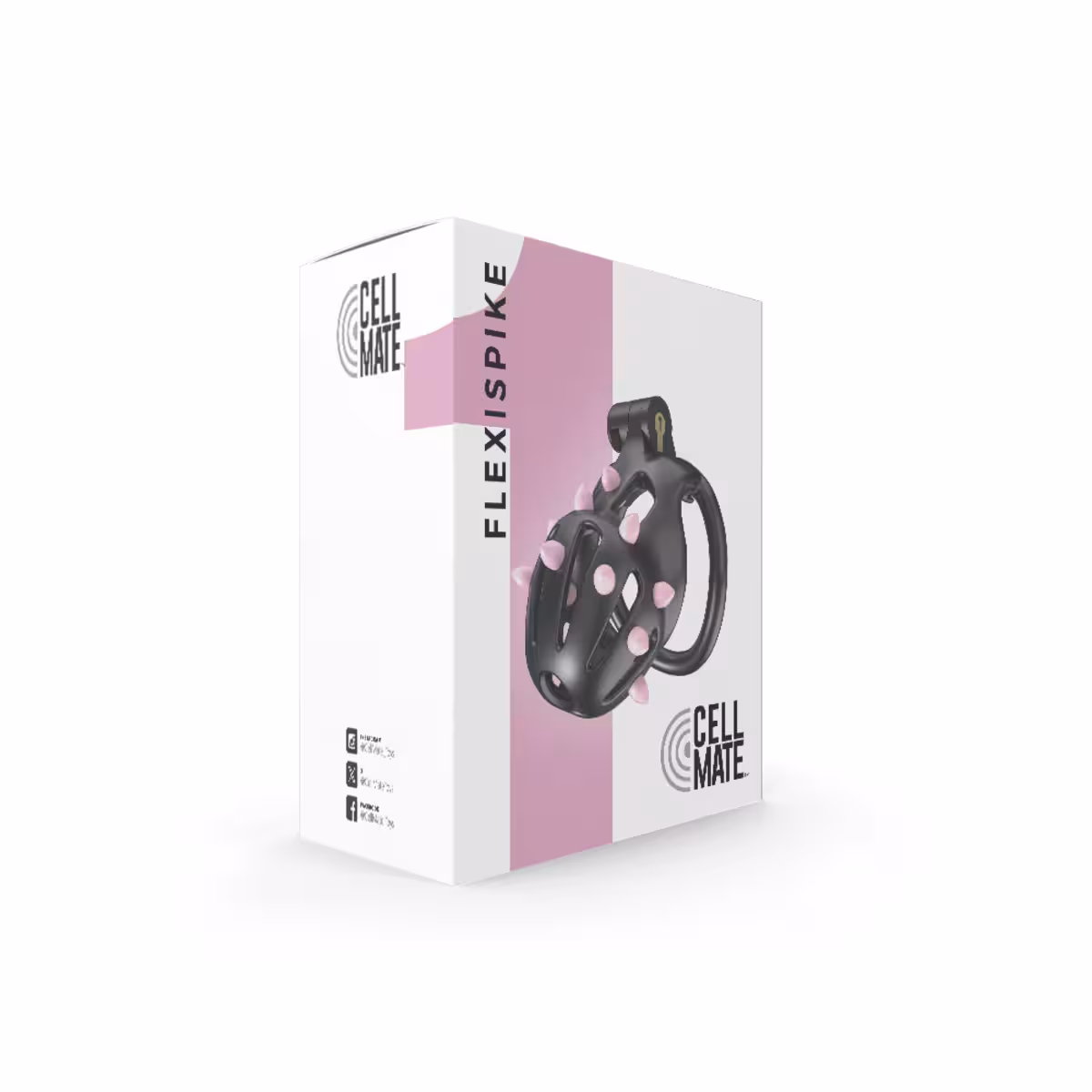 CELLMATE - FlexiSpike Chastity Cage Size 1 image 2