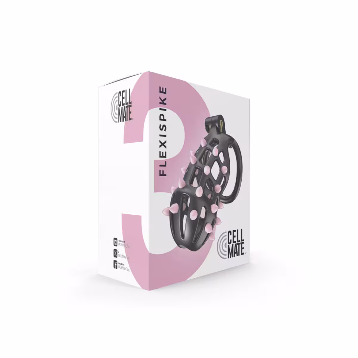 CELLMATE - FlexiSpike Chastity Cage Size 3 image 2