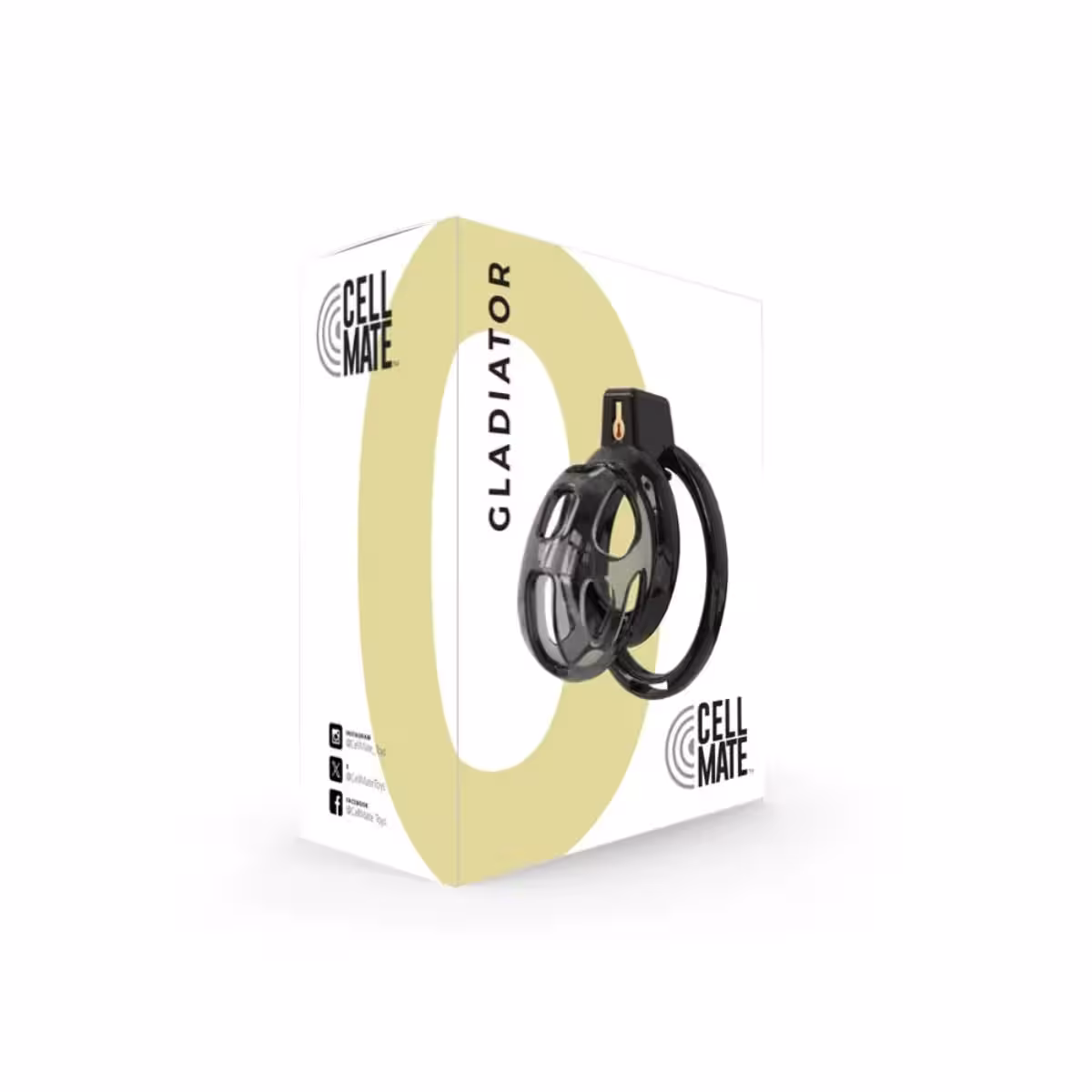 CELLMATE Gladiator Soft Chastity Cage Size 0 – Premium Comfort & Discreet Design image 2