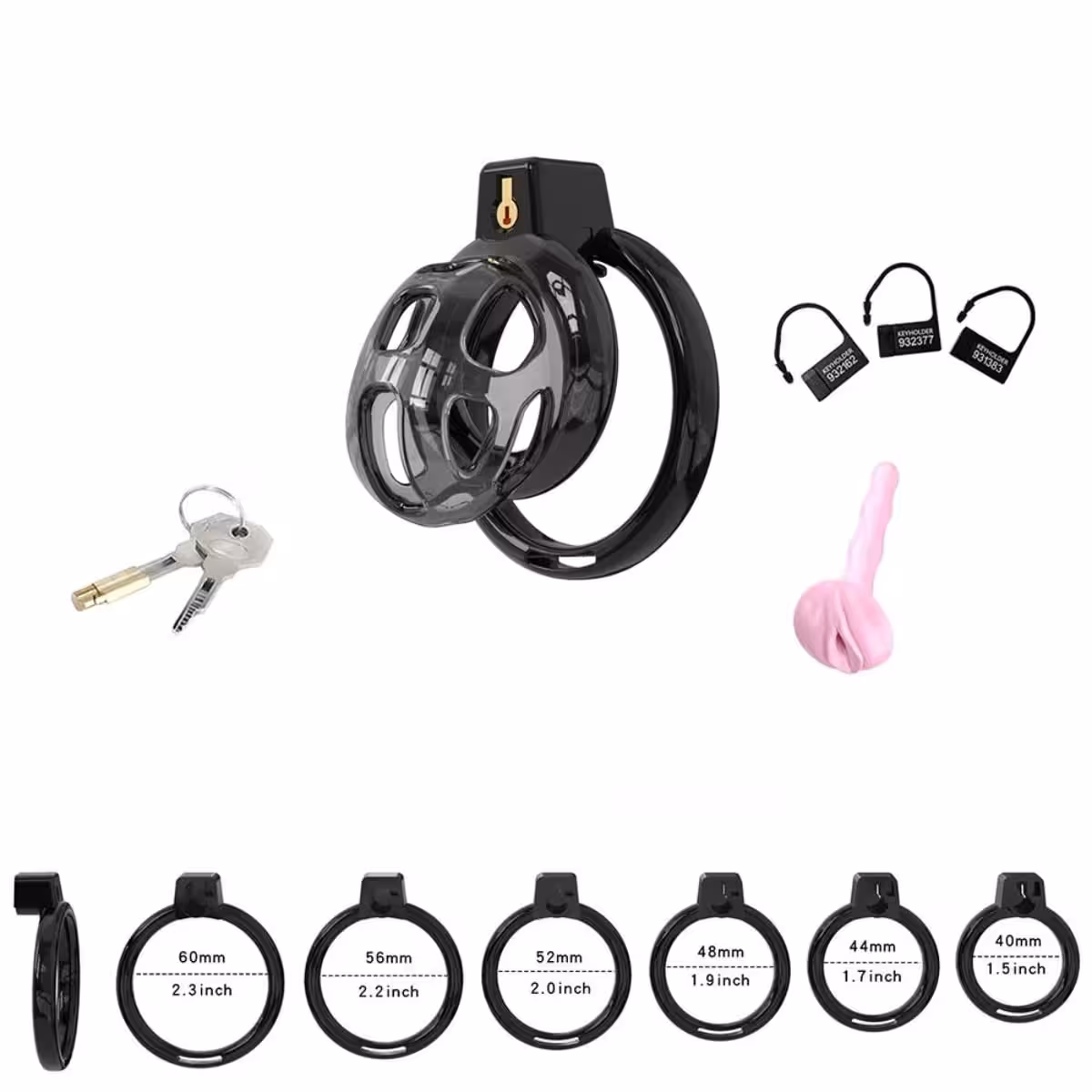 CELLMATE Gladiator Soft Chastity Cage Size 0 – Premium Comfort & Discreet Design image 3