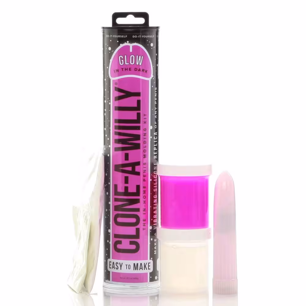 Clone A Willy Glow In The Dark Kit Hot Pink image 3