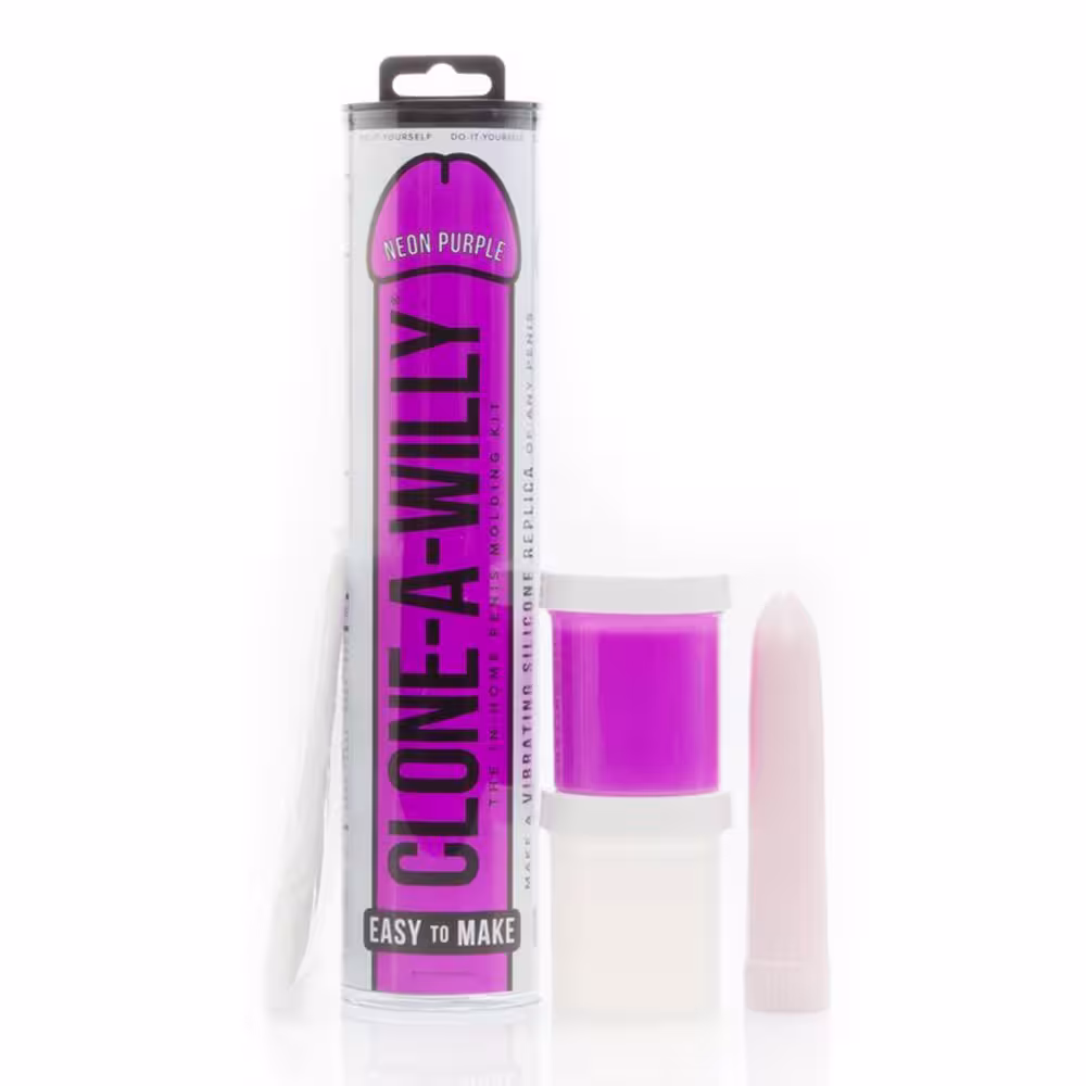 Clone A Willy Kit Neon Purple image 4