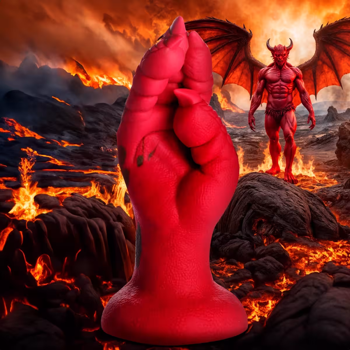 Creature Cocks Demon Claw Fisting Silicone Dildo image 3