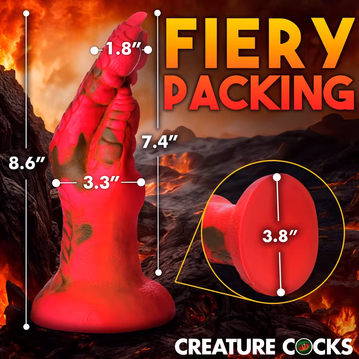 Creature Cocks Demon Claw Fisting Silicone Dildo image 5