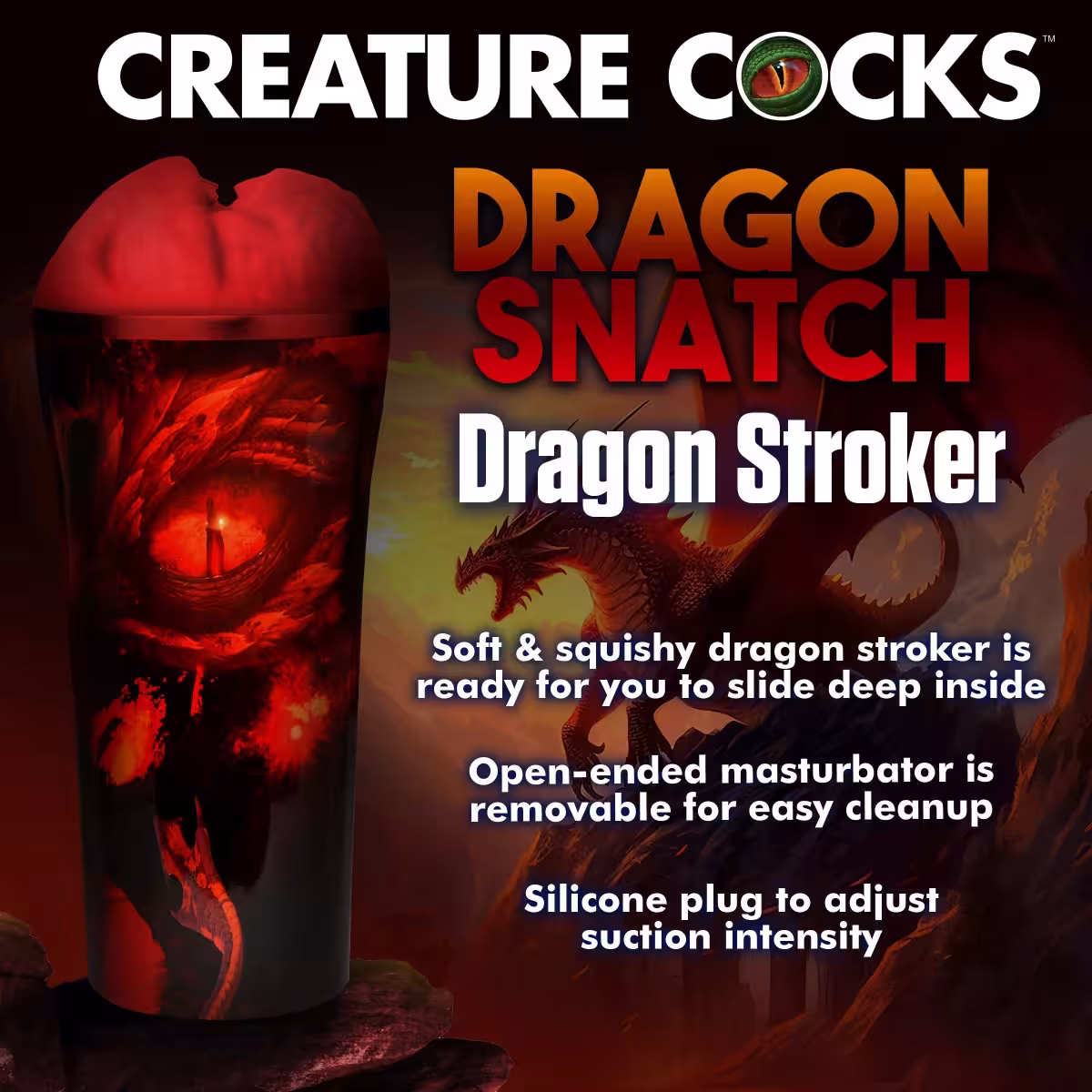 Creature Cocks Dragon Snatch Dragon Stroker image 4