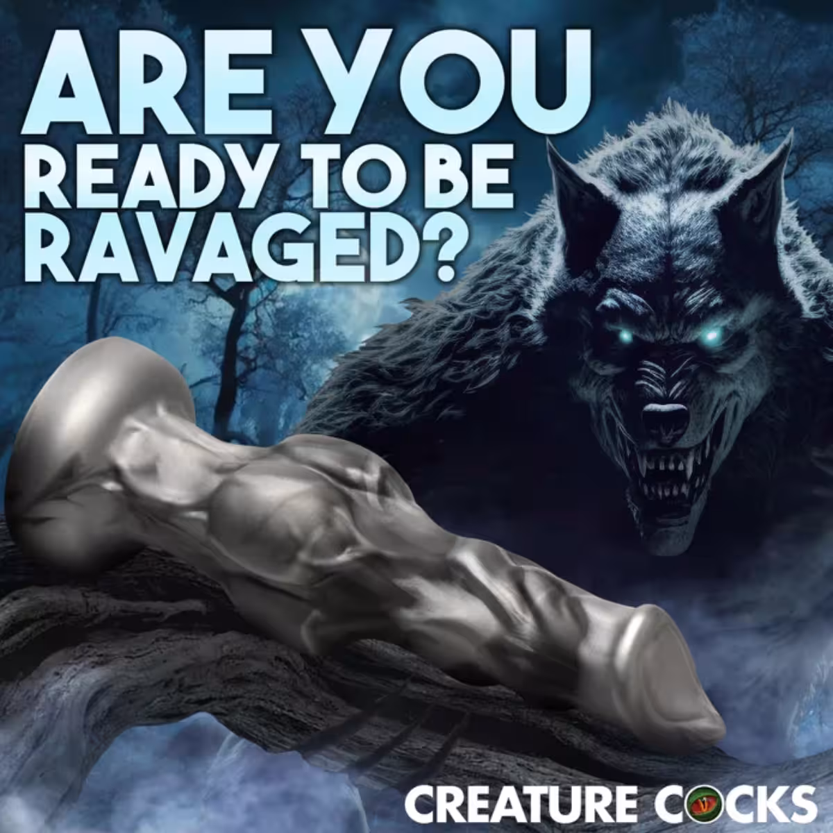Creature Cocks Night Prowler Silicone Dildo Medium image 4