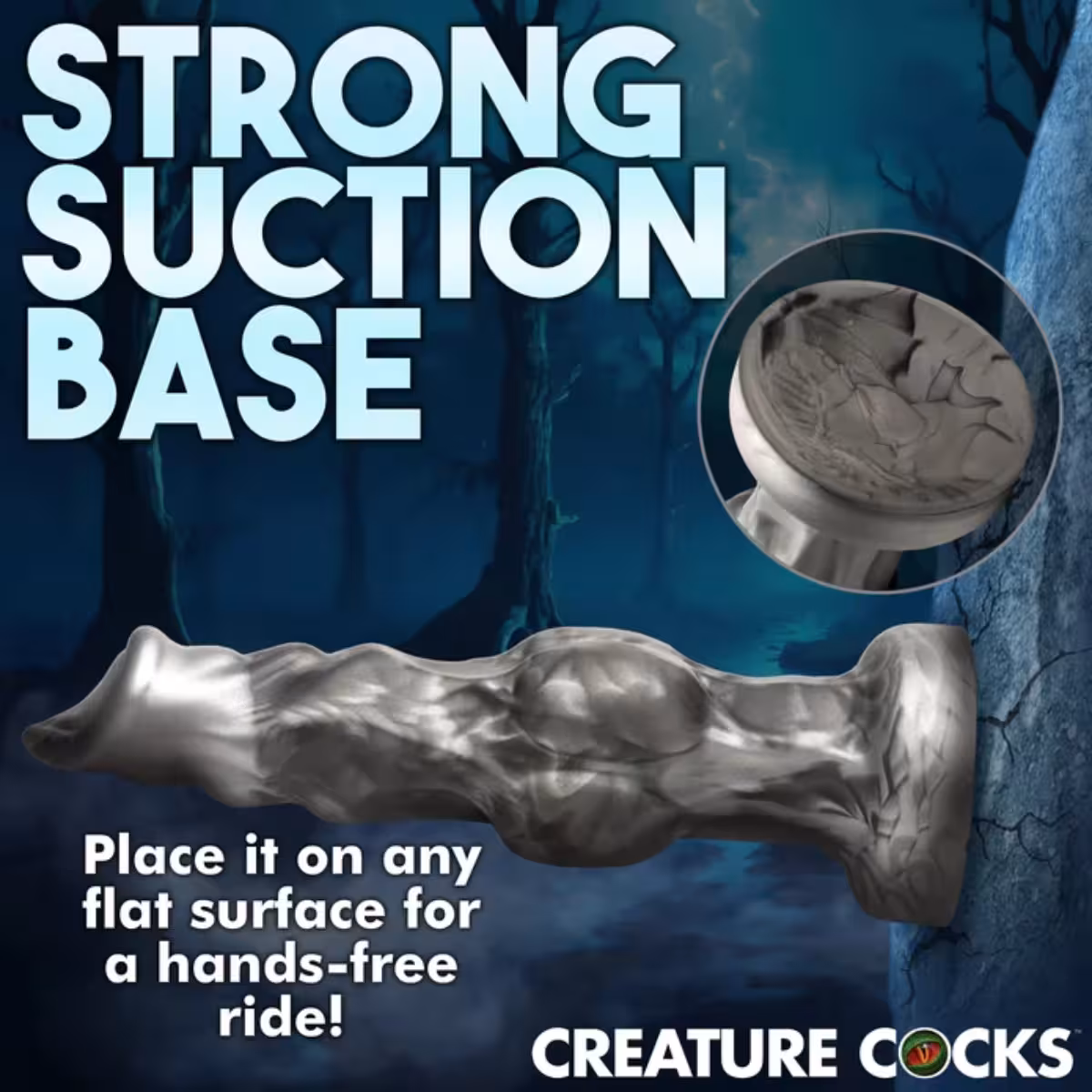 Creature Cocks Night Prowler Silicone Dildo Small image 7
