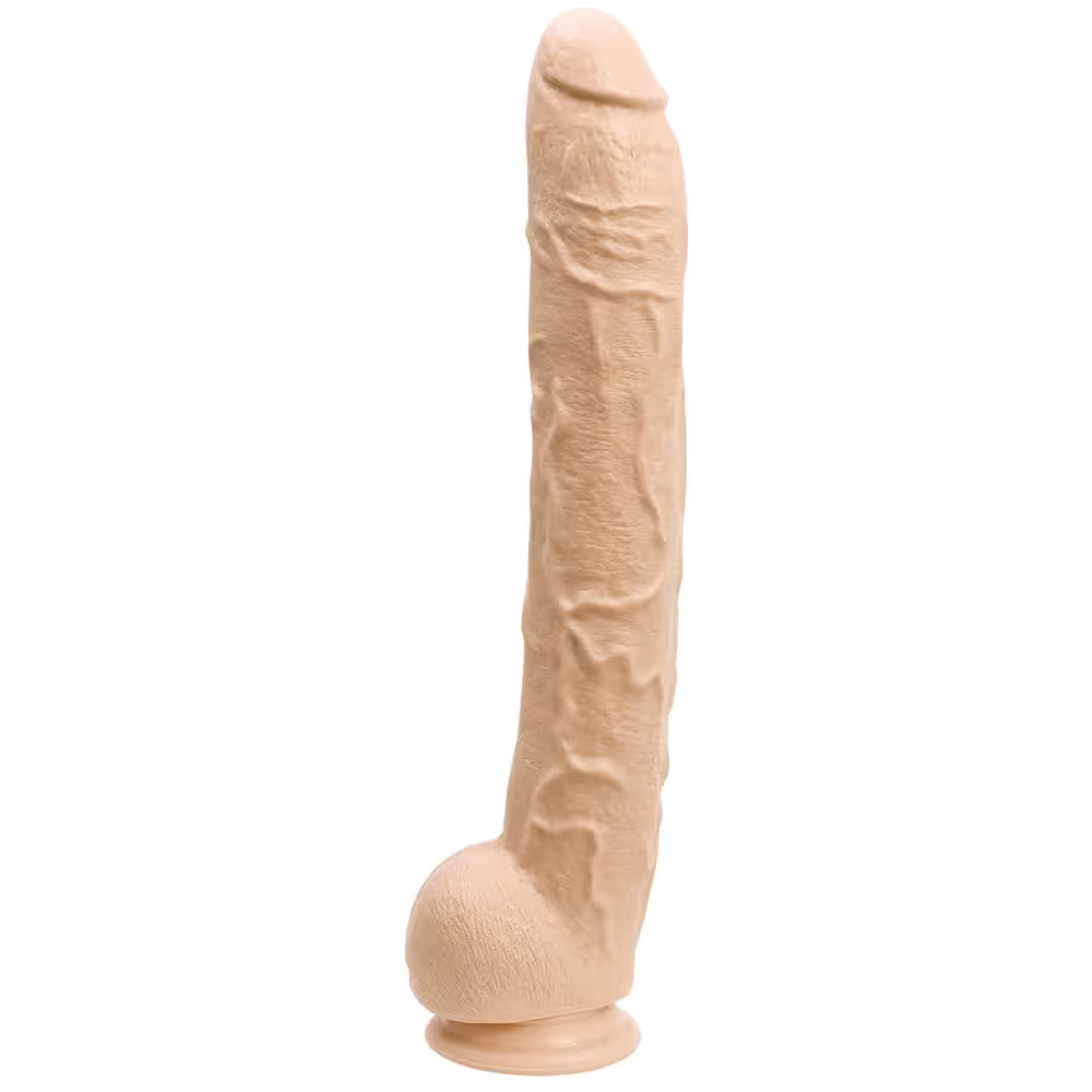 Doc Johnson Classic Dick Rambone Cock Flesh 17in image 2