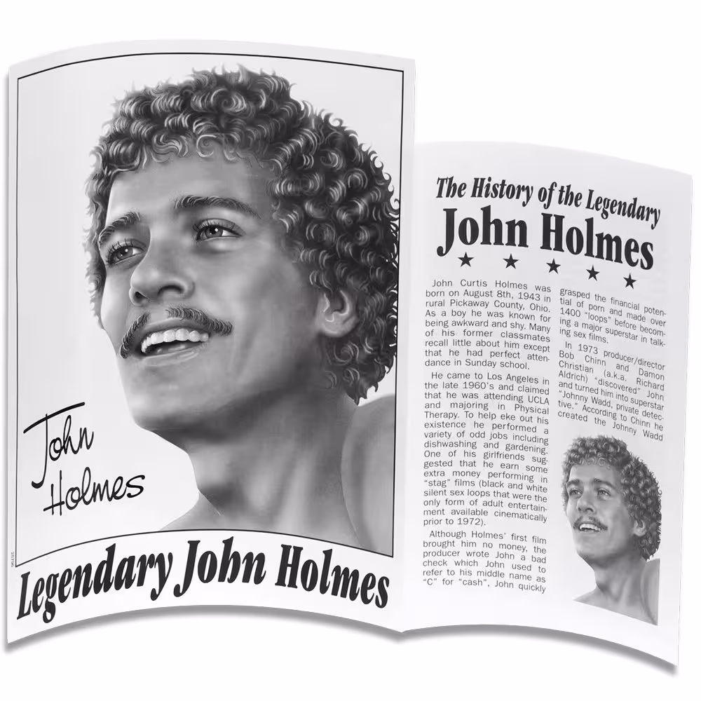Doc Johnson John Holmes Realistic Cock with Vac-U-Lock Suction Cup White image 4