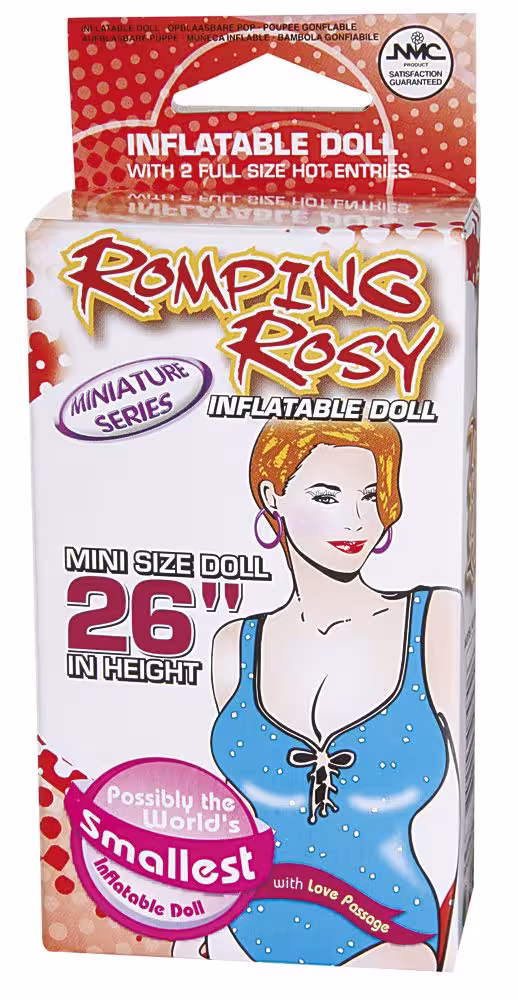 Nanma Romping Rosy Inflatable Mini Size Doll Flesh image 2