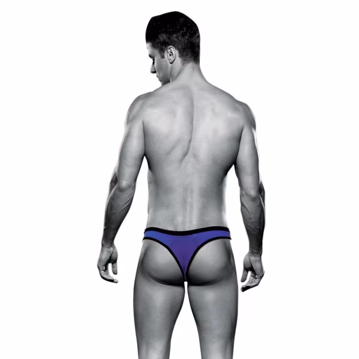 ENVY BAD BOY THONG - PURPLE - L/XL image 2