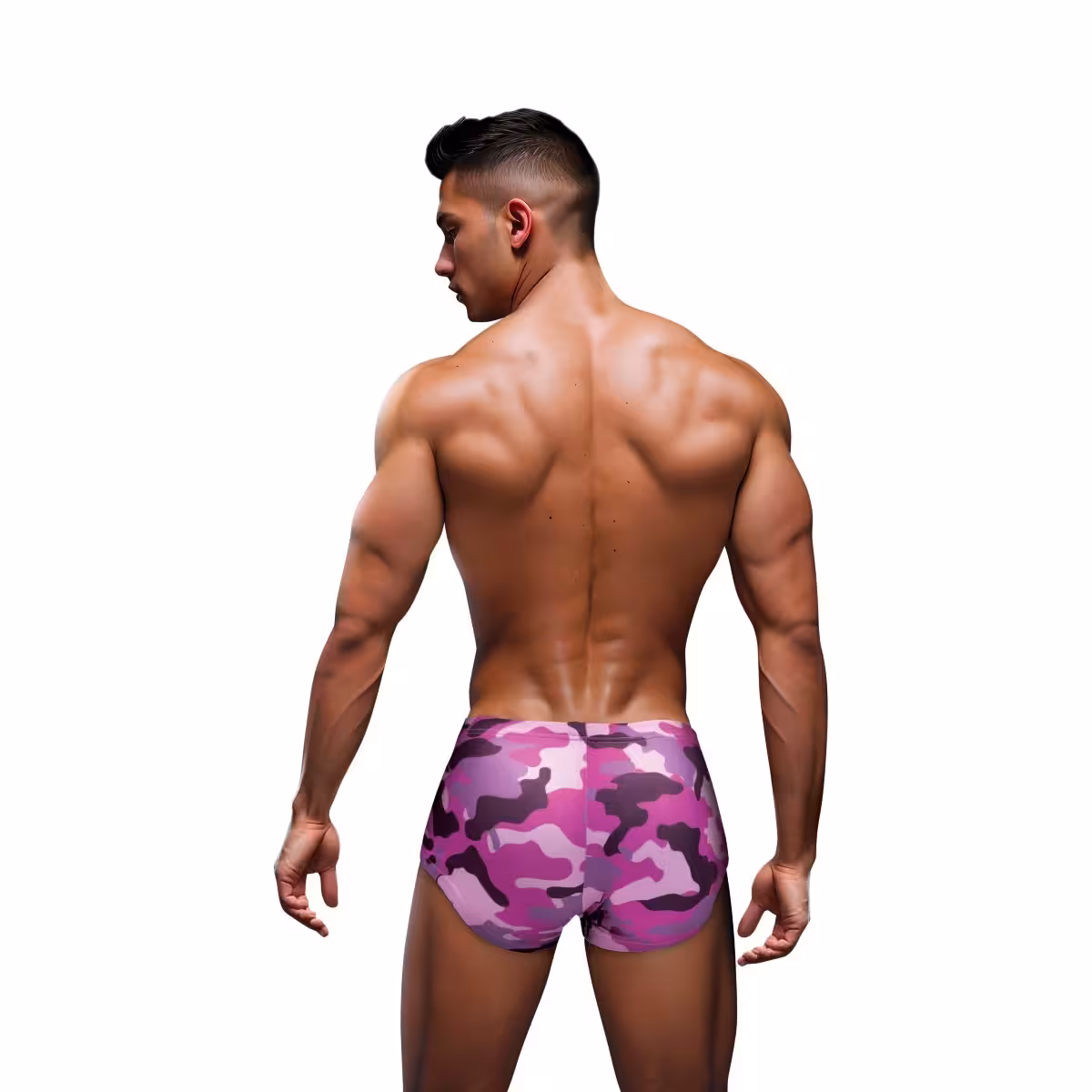 Envy Camo Trunk With Dog Tag Camo Pink ML image 2
