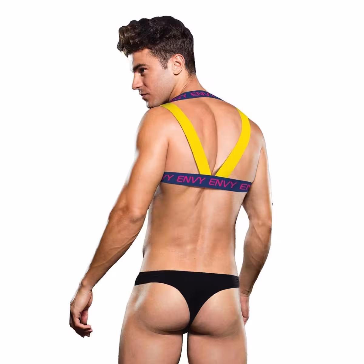 Envy Logo Harness Blue Yellow LXL image 3