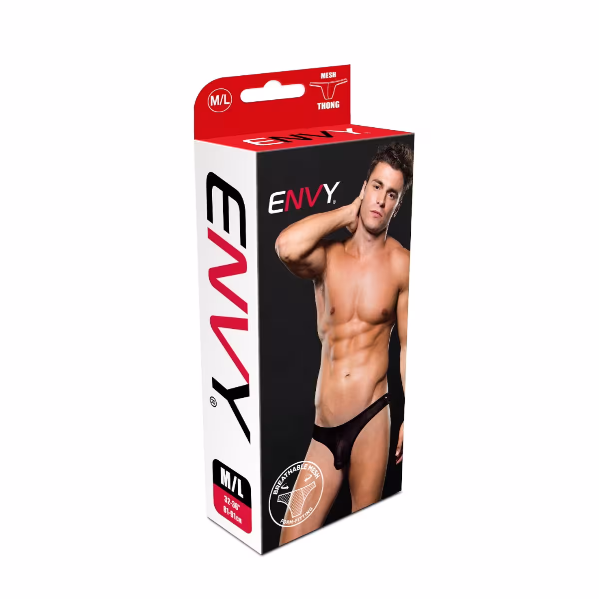 Envy MESH THONG Black M/L image 3